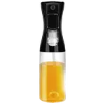 Flacon vaporisateur d'huile Ziva en verre 220 ml (noir)