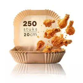 Ziva - Airfryer Paper liners, Square 250pc/pack