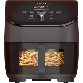 Instant Vortex Plus ClearCook schwarz 5,7 Liter (6 Qt) Heißluftfritteuse