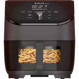 Instant Vortex Plus ClearCook schwarz 5,7 Liter (6 Qt) Heißluftfritteuse