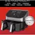 Instant Vortex Plus Dual ClearCook airfryer 7,6L (RVS)
