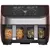 Instant Vortex Plus Dual ClearCook airfryer 7,6L (RVS)