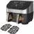 Instant Vortex Plus Dual ClearCook airfryer 7,6L (RVS)