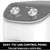 Instant Air Fryer 3,8L (wit)