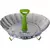 Ziva Foldable stainless steel steam rack 9-inch (S)