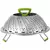 Ziva Foldable stainless steel steam rack 9-inch (S)