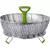 Ziva Foldable stainless steel steam rack 9-inch (S)