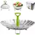 Ziva Steam rack - foldable - stainless steel