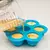 Ziva 7-fache Eier Eierbisse egg bites Backform Silikon