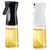 Ziva Ölsprühflasche Glas 220 ml (Schwarz)