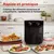 Instant Friteuse à air 3,8L (noir)