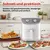 Instant-Luftfritteuse 3,8L (weiß)