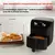 Instant Friteuse à air 3,8L (noir)