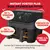 Instant Vortex Plus Dual ClearCook 7,6 Liter Heißluftfritteuse (schwarz)