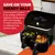 Instant Vortex Plus Dual ClearCook 7.6 liter airfryer (black)