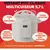 Multicuiseur Instant Pot Classic 5,7 L au sel de mer blanc