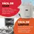 Instant Pot Classic 5,7L Meersalz Weiß Multikocher