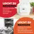 Instant Pot Classic Mini 3,8 l Multikocher, Meersalz, Weiß