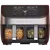 Instant Vortex Plus Dual ClearCook airfryer 7,6L (RVS)