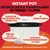 Instant Pot Reiskocher, Schongarer & Dampfgarer 4,7 l [Zweite Chance]
