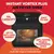 Instant Vortex ClearCook Heißluftfritteusenofen 13L