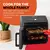 Instant Vortex ClearCook Heißluftfritteusenofen 13L