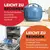 Instant Pot Classic Mini 3.8L Daydream Blue Multicooker [Second Chance]