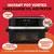 Friteuse à air chaud Instant Pot Vortex Versazone 12 L, noire