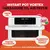 Friteuse à air chaud Instant Pot Vortex Versazone 12 L, couleur sel de mer, blanche
