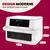 Friteuse à air chaud Instant Pot Vortex Versazone 12 L, couleur sel de mer, blanche