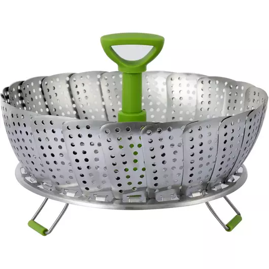 Ziva Steam rack - foldable - stainless steel