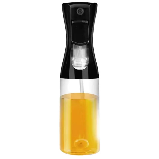 Ziva Olie Spray Fles Glas 220ml (Zwart)